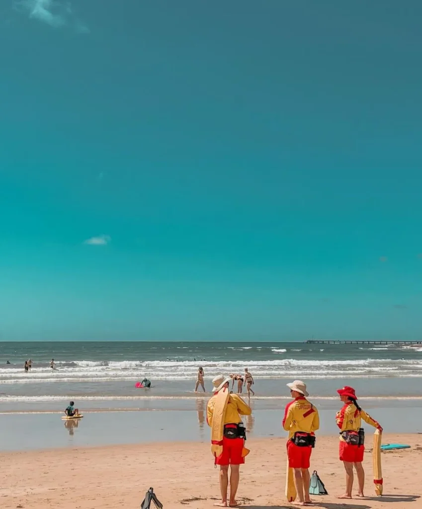 Lorne Beach’s surf