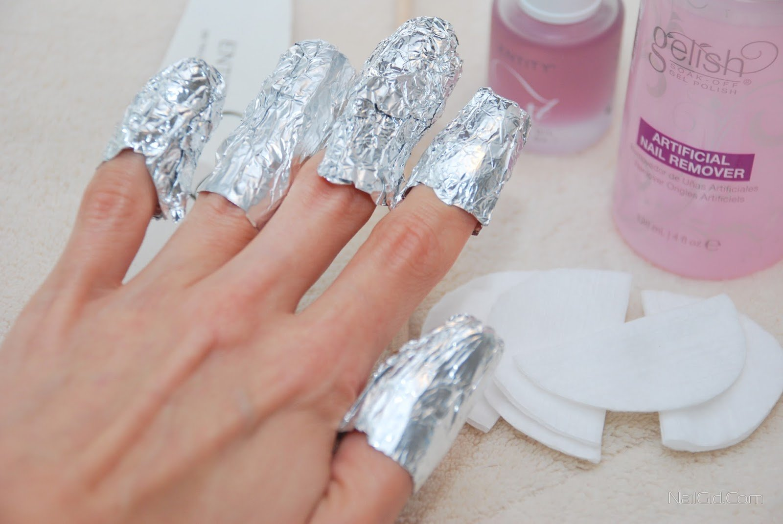 Acrylic nails removal using rubbing alcohol step by step guide